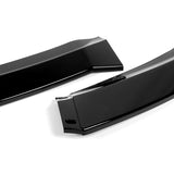 2015-2023 Dodge Charger SXT Painted Black 3-Piece Front Bumper Body Spoiler Splitter Lip Kit