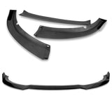 2015-2023 Dodge Charger SXT Painted Black 3-Piece Front Bumper Body Spoiler Splitter Lip Kit