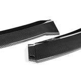 2015-2023 Dodge Charger SXT Carbon Look 3-Piece Front Bumper Body Spoiler Splitter Lip Kit