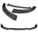 2015-2023 Dodge Charger SXT Carbon Look 3-Piece Front Bumper Body Spoiler Splitter Lip Kit