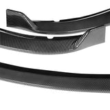 2015-2023 Dodge Charger SXT Carbon Look 3-Piece Front Bumper Body Spoiler Splitter Lip Kit