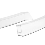 2015-2023 Dodge Charger SXT Painted White 3-Piece Front Bumper Body Spoiler Splitter Lip Kit