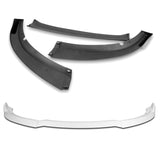 2015-2023 Dodge Charger SXT Painted White 3-Piece Front Bumper Body Spoiler Splitter Lip Kit