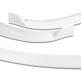 2015-2023 Dodge Charger SXT Painted White 3-Piece Front Bumper Body Spoiler Splitter Lip Kit