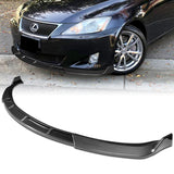 2009-2010 Lexus IS250 IS350 GT-Style Carbon Look 3-Piece Front Bumper Body Spoiler Splitter Lip Kit