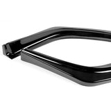 2008-2015 Mitsubishi Evolution X R-Style Painted Black 3-Piece Front Bumper Body Spoiler Splitter Lip Kit