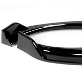 2007-2009 Infiniti G35 G37 4DR GT-Style Painted Black 3-Piece Front Bumper Body Spoiler Splitter Lip Kit