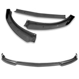 2007-2009 Infiniti G35 G37 4DR GT-Style Carbon Look 3-Piece Front Bumper Body Spoiler Splitter Lip Kit