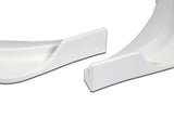 2019-2021 Chevrolet Malibu Painted White 3-Piece Front Bumper Body Spoiler Splitter Lip Kit