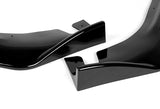 2014-2016 Lexus IS Base Painted Black Front Bumper Body Kit Spoiler Lip 3PCS
