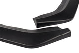 2013-2016 Scion FR-S/Toyota 86 CS-Style Unpainted Matte Black 3-Piece Front Bumper Body Spoiler Splitter Lip Kit