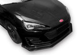 For 2017-2020 Subaru BRZ JDM CS-Style Painted Black Front Bumper Body Spoiler Lip 3 pcs