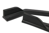 2018-2021 Infiniti Q50 Sport Unpainted Black Front Bumper Body Kit Lip 3PCS with License Plate Frame