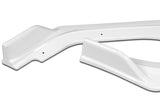 2018-2021 Infiniti Q50 Premium Painted White 3-Piece Front Bumper Body Spoiler Splitter Lip Kit