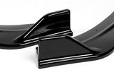 2013-2018 Chevrolet Malibu Painted Black 3-Piece Front Bumper Body Spoiler Splitter Lip Kit