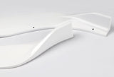 2016-2019 Nissan Sentra Painted White 3-Piece Front Bumper Body Spoiler Splitter Lip Kit with Free Gift