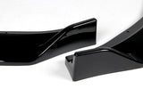 2019-2022 BMW G20 M-Sport M340i Painted Black 3-Piece Front Bumper Body Spoiler Splitter Lip Kit with Free Gift