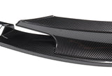 2012-2018 BMW M-Sport M-Tech Carbon Style 2-Piece Front Bumper Body Spoiler Splitter Lip Kit