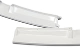 2012-2018 BMW M-Sport M-Tech Painted White 2-Piece Front Bumper Body Spoiler Splitter Lip Kit