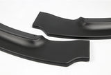 2006-2008 Honda Civic 4DR JDM CS-Style Unpainted Matte Black 3-Piece Front Bumper Body Spoiler Splitter Lip Kit
