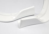1996-1998 Honda Civic JDM CS-Style Painted White 3-Piece Front Bumper Body Spoiler Splitter Lip Kit with Key Tag