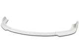 1996-1998 Honda Civic JDM CS-Style Painted White 3-Piece Front Bumper Body Spoiler Splitter Lip Kit with Key Tag