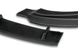 2014-2019 BMW F32 F33 F36 4-Series B-Style M-Sport Unpainted Matte Black 3-Piece Front Bumper Body Spoiler Splitter Lip Kit with Free Gift
