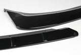 2017-2018 Ford Fusion/Mondeo Painted Black 3-Piece Front Bumper Body Spoiler Splitter Lip Kit