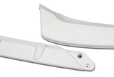 2017-2018 Ford Fusion/Mondeo Painted White 3-Piece Front Bumper Body Spoiler Splitter Lip Kit