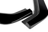 2013-2016 Subaru BRZ JDM CS-Style Painted Black 3-Piece Front Bumper Body Spoiler Splitter Lip Kit