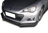 2013-2016 Subaru BRZ JDM CS-Style Carbon Style 3-Piece Front Bumper Body Spoiler Splitter Lip Kit