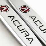 Acura 3D Metal Emblem Badge Sticker x2