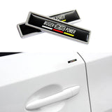 2PC MUGEN Luxury Auto Car Body Fender Metal Emblem Badge Sticker Decal for Honda