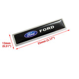 For FORD Luxury Auto Car Body Fender Metal Badge Sticker Decal 2PCS New