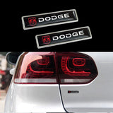 2 pcs Luxury Auto Body Fender Metal Emblem Badge Sticker Decal For DODGE RAM New