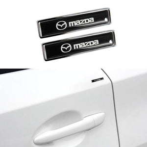 For 2PCS MAZDA Luxury Auto Car Body Fender Metal Emblem Badge