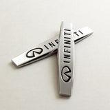 INFINITI Nissan 3D Metal Emblem Badge Sticker x2