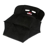 1PCS JDM Black Racing Seat Protector Cover Cotton Seat Dust Boot Bride Logo