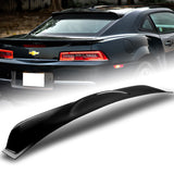 For 2010-2015 Chevy Camaro Coupe Black ABS Rear Window Roof Visor Spoiler Wing
