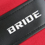 2PCS JDM BRIDE Racing Red PVC Seat Side Cover Repair Decoration Pad