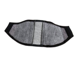 2PCS JDM RECARO Racing Black PVC Seat Side Cover Repair Decoration Pad Carbon Look