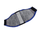 2PCS JDM BRIDE Racing Blue PVC Seat Side Cover Repair Decoration Pad Carbon Look