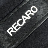 2PCS JDM RECARO Racing Black PVC Seat Side Cover Repair Decoration Pad