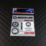 Mercedes-AMG 9pcs Reflective Sticker Set