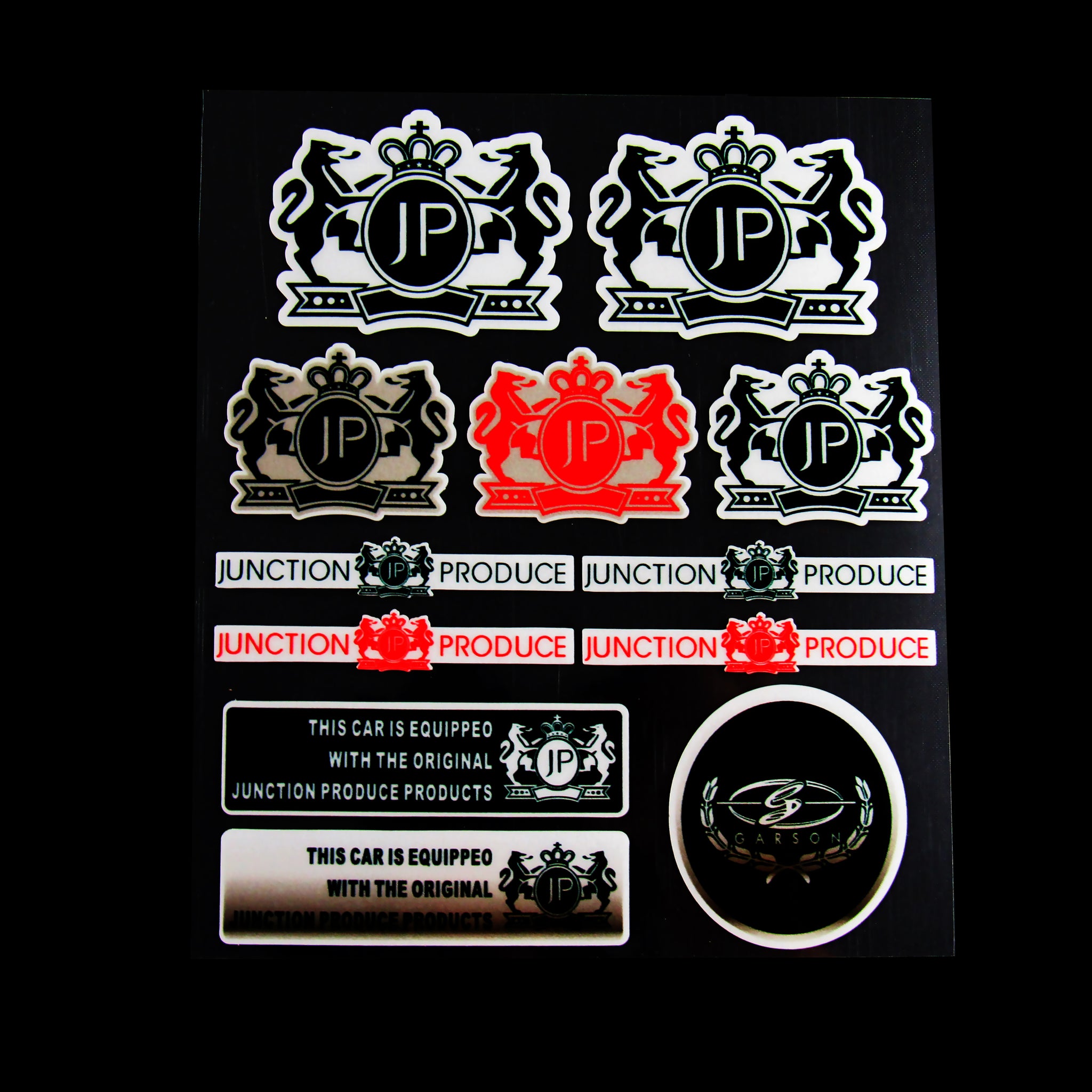 Junction Produce Logo WWFAN Autoaufkleber Auto Emblem Jp VIP.