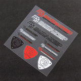 Mazdaspeed 12pcs Reflective Sticker Set