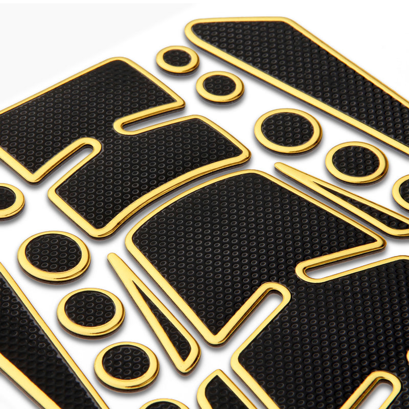 Universal Motorcycle Tank Pads, Tank Protection, Carbon Fiber Effect Universal Motorcycle Tank Pads, Tank Protection, Carbon Fiber Effect