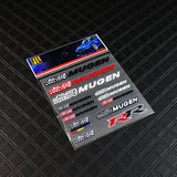 Mugen 13pcs Reflective Sticker Set