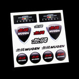 JDM Mugen Reflective Car Door Window Vinyl Decal Sticker For Honda 11pcs (Set)
