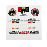 JDM Mugen Reflective Car Door Window Vinyl Decal Sticker For Honda 10pcs (Set)